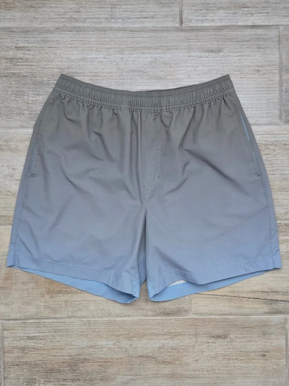 Chubbies Gradient Lined Swim Trunks Mens Green Steel Performance Stretch S